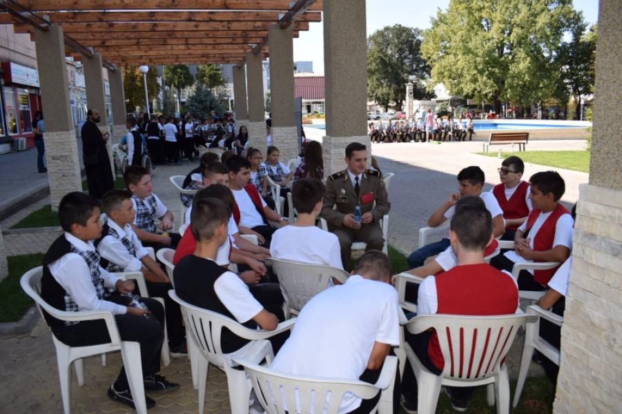 La bibliothèque vivante de Medgidia