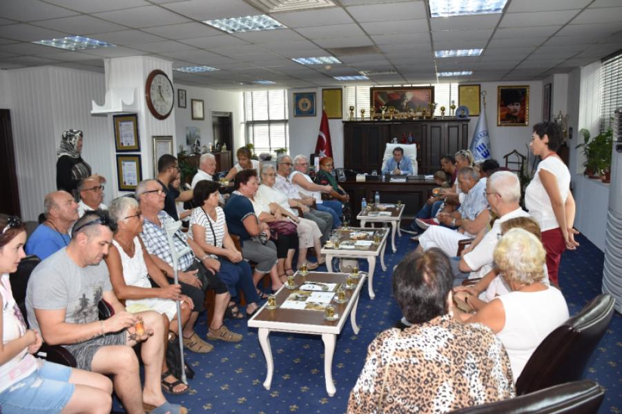 Rencontre avec des citoyens européens d’Edremit
