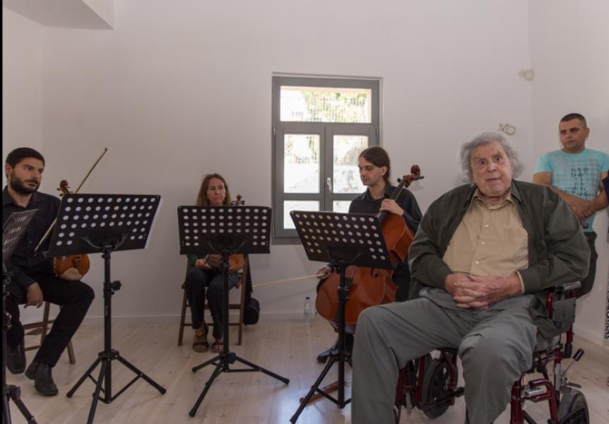 Visite de la maison familiale du compositeur Mikis Theodorakis