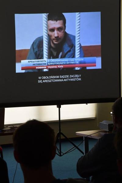 Projection de « The Maidan Encyclopaedia », série de 10 court-métrages sur la place Maïdan, et rencontre avec le réalisateur Sergey Lysenko, documentariste ukrainien