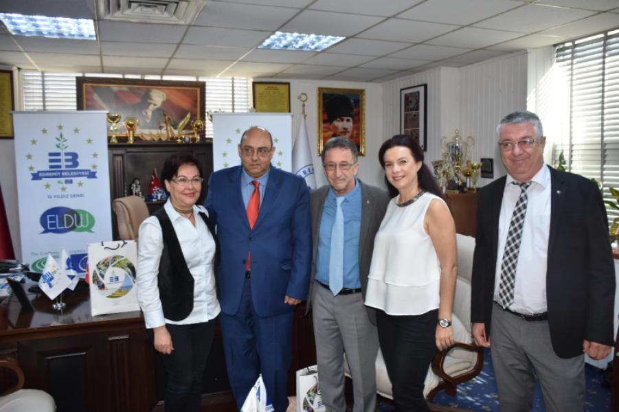 Visite des maires adjoints de La Canée et de Lesbos