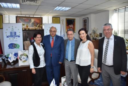 Visite des maires adjoints de La Canée et de Lesbos
