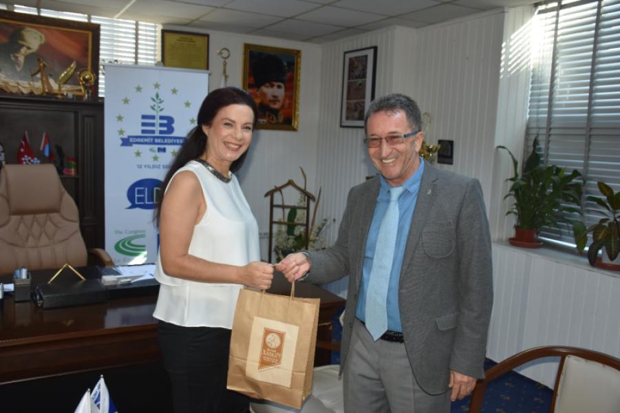 Visite des maires adjoints de La Canée et de Lesbos