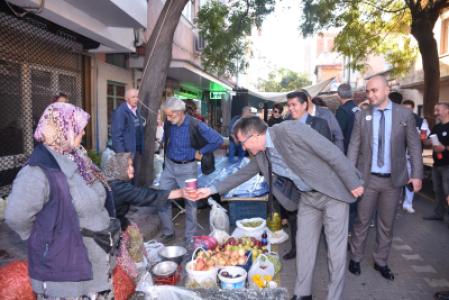 Visite du marché hebdomadaire