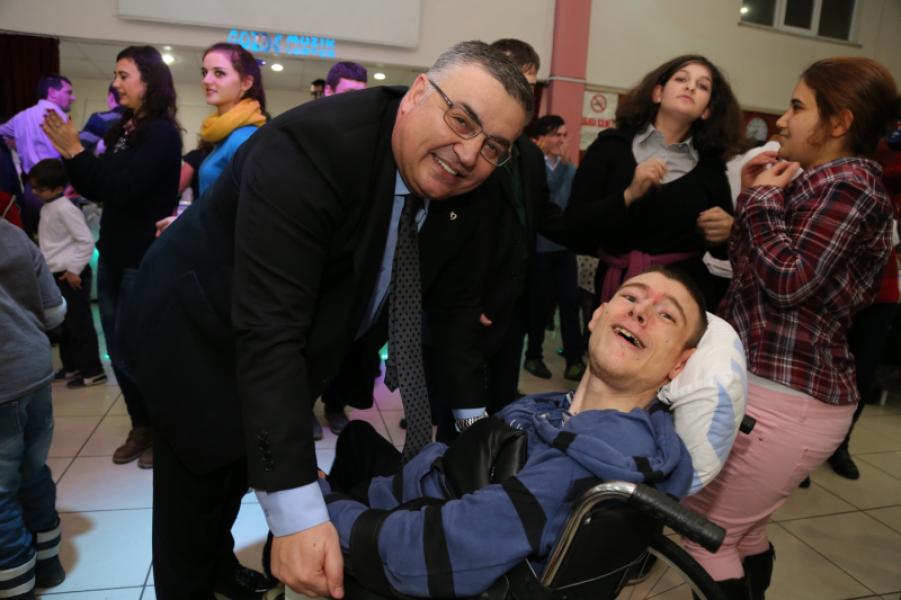 Nuit de danse avec des handicapés