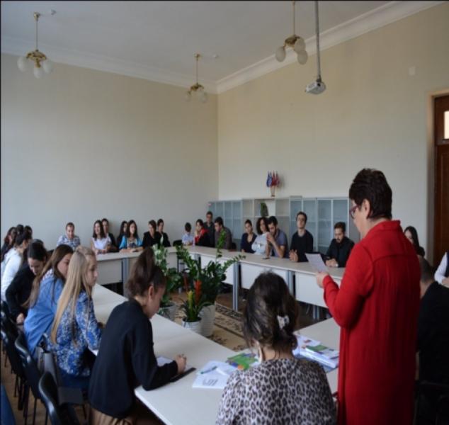 Rencontre avec les étudiants de la Batumi State University