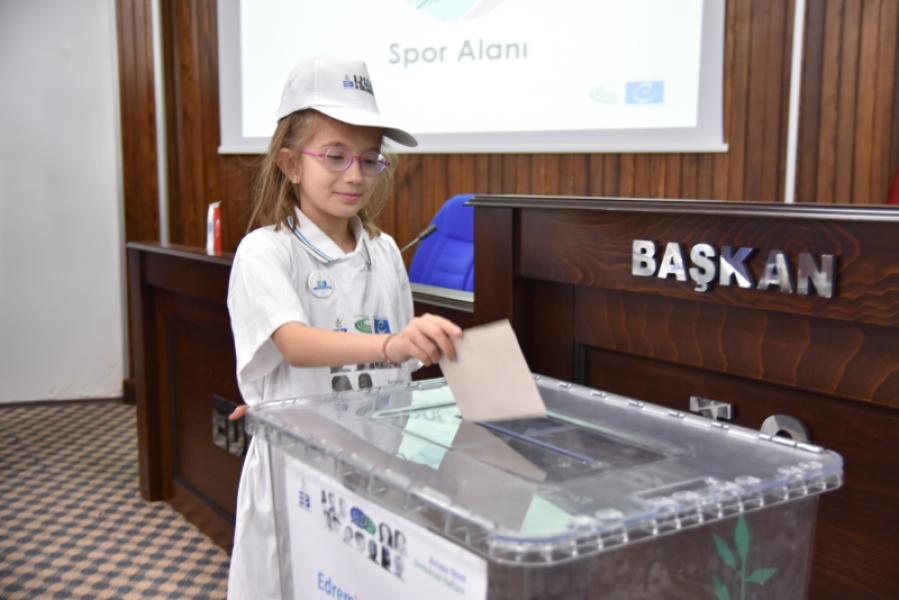 Vote démocratique des enfants