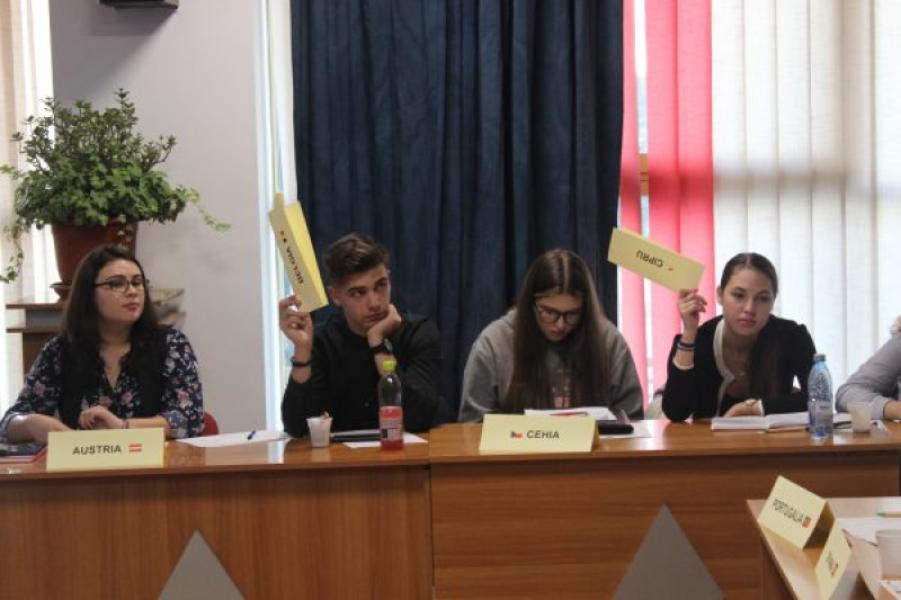 Mon choix façonne mon avenir - simulation d'une réunion du Conseil de l'UE
