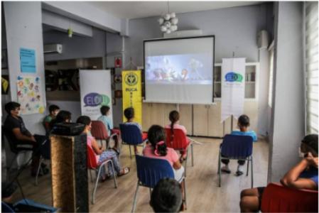 " Le temps d'un ciné " pour les enfants roms
