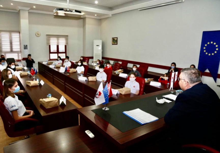 Visite des élèves à la municipalité de K?rklareli