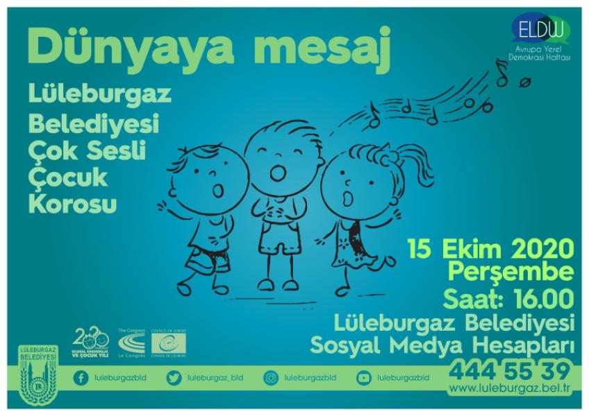 « Message to the World » – Chœur polyphonique des enfants de la commune de Lüleburgaz