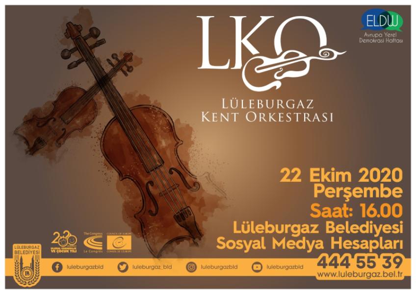Concert  l'orchestre de la ville de Lüleburgaz