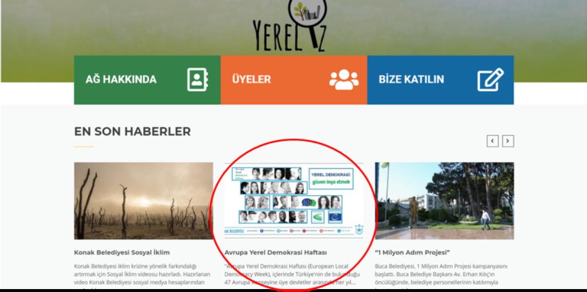 Informations publiées sur les sites web
