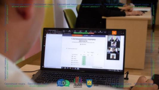 La troisième session de la jeunesse du conseil municipal de Lviv