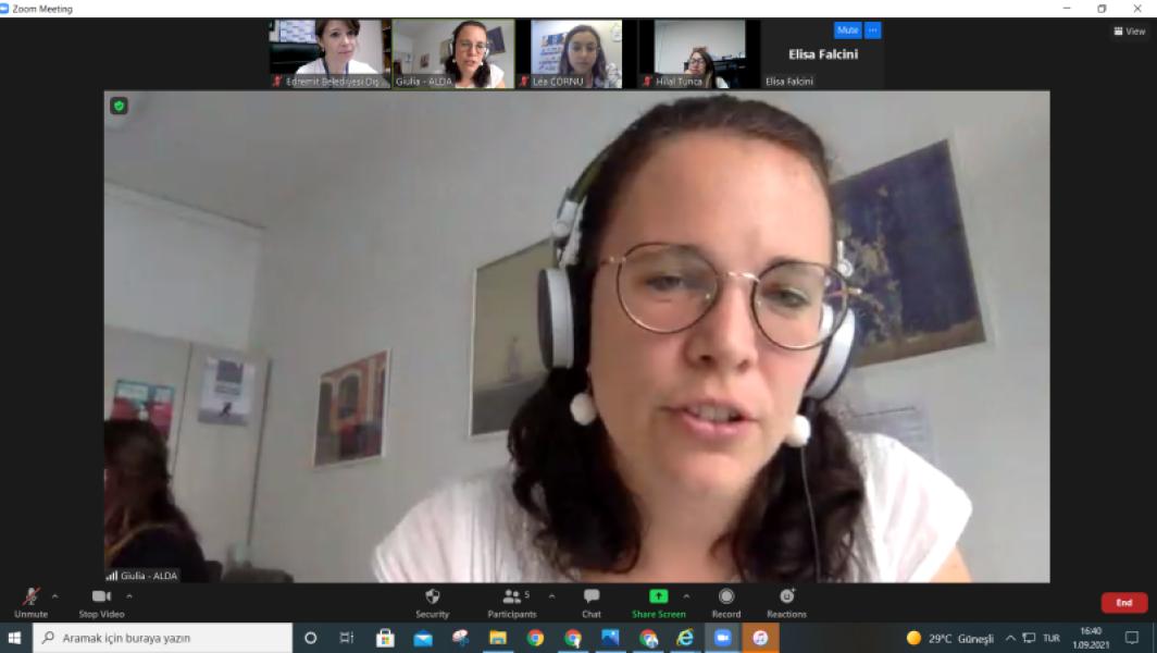 Establishment of LDA-Edremit; advisory online meeting with ALDA