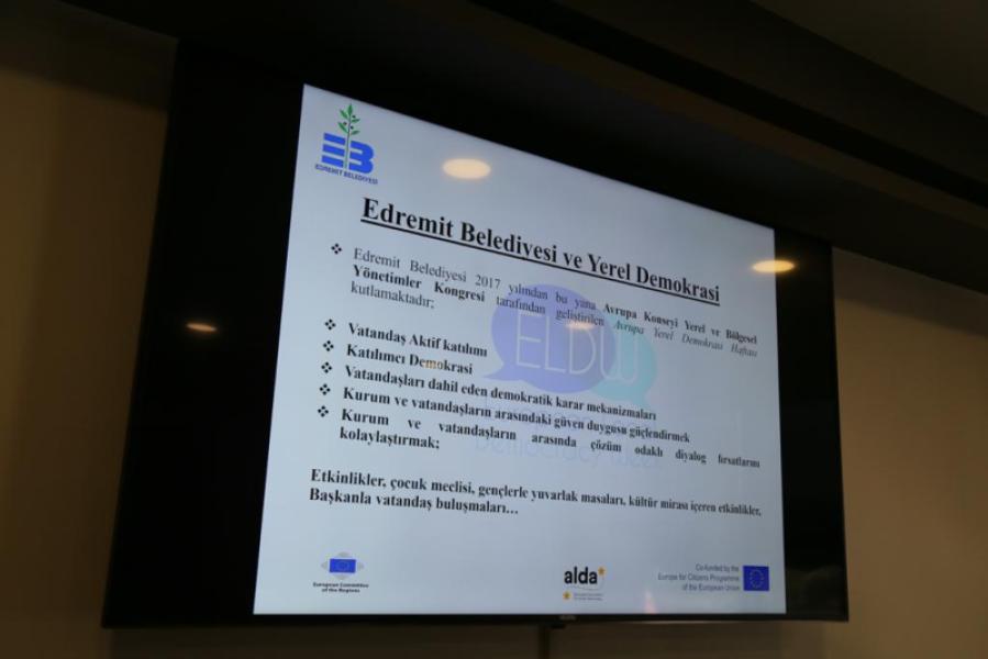 Establishment of Local Democracy Agency in Edremit- creating a platform with local CSOs
