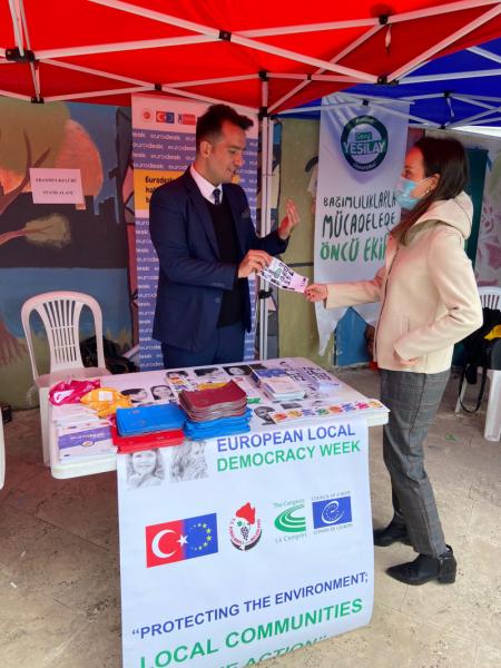 K?rklareli Municipality introduced European Local Democracy Week and European Opportunities at K?rklareli University.