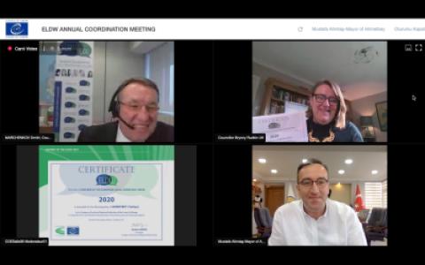 EUROPEAN LOCAL DEMOCRACY WEEK 2021 ANNUAL COORDINATION MEETING WAS HELD ONLINE
