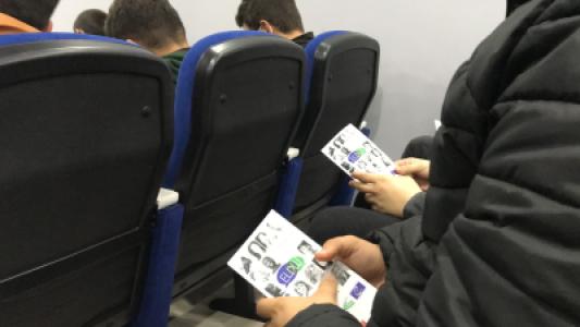 CLIMATE CHANGE AND WASTE RECYCLING TRAINING GIVEN TO STUDENTS