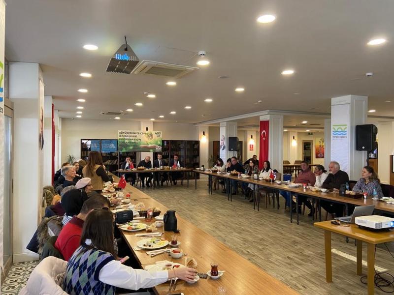 Réunion de coordination des volontaires de Büyükçekmece
