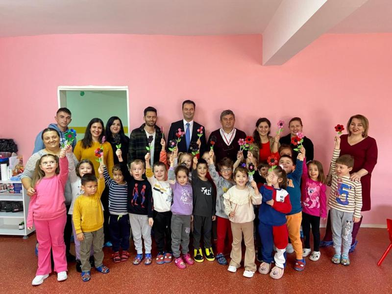 Événement de recyclage avec les enfants de la maternelle d'Atatürk