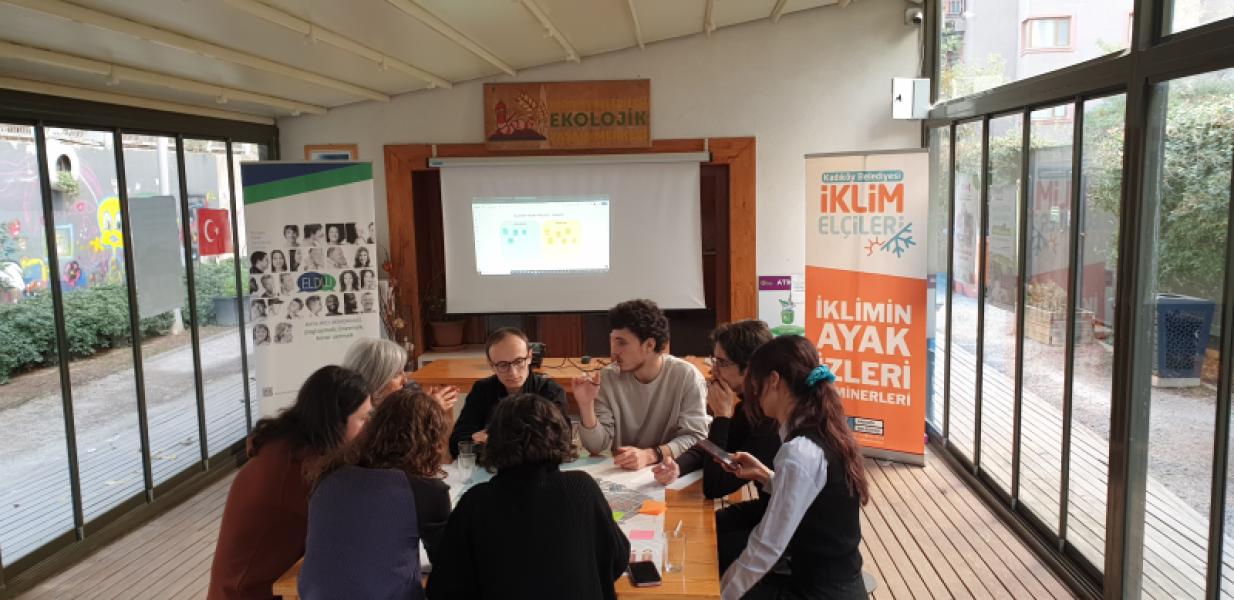 atelier sur le climat à Kadiköy