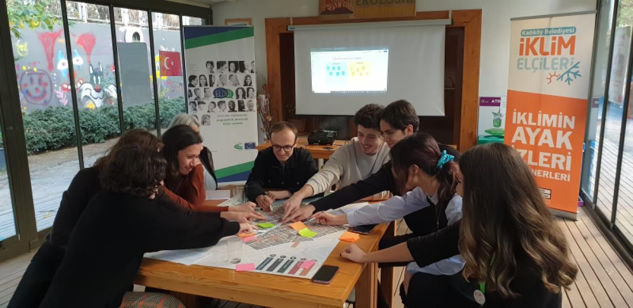 atelier sur le climat à Kadiköy