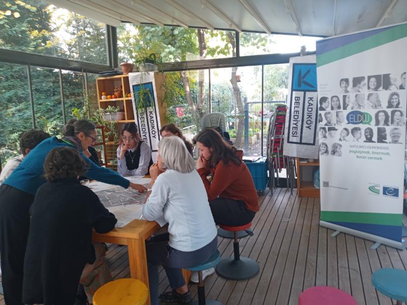 atelier sur le climat à Kadiköy