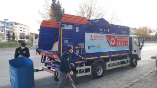 Collecte des déchets recyclables à Kirklareli