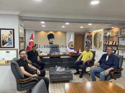 VISITE D'UN MEMBRE DU PARLEMENT DE LA BULGARIE A LA MUNICIPALITÉ D'AH DU MUMIN S SALI