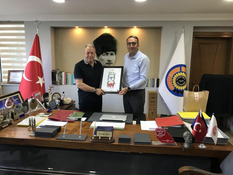 LE MAIRE DE BOLYOROVA A VISITE LA MUNICIPALITE D'AHMETBEY