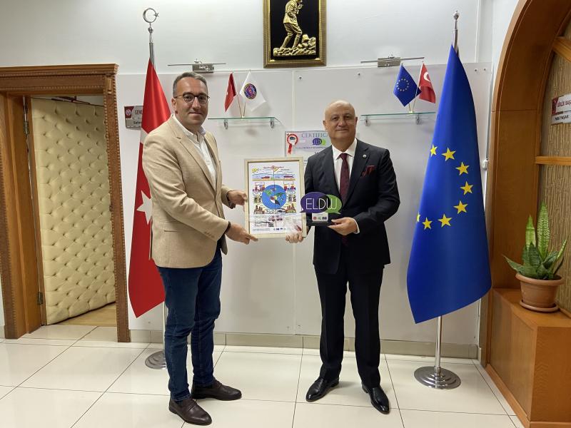 VISITE DU SECRÉTAIRE GÉNÉRAL DE L'ASSOCIATION DES MUNICIPALITÉS D'ANATOLIE CENTRALE