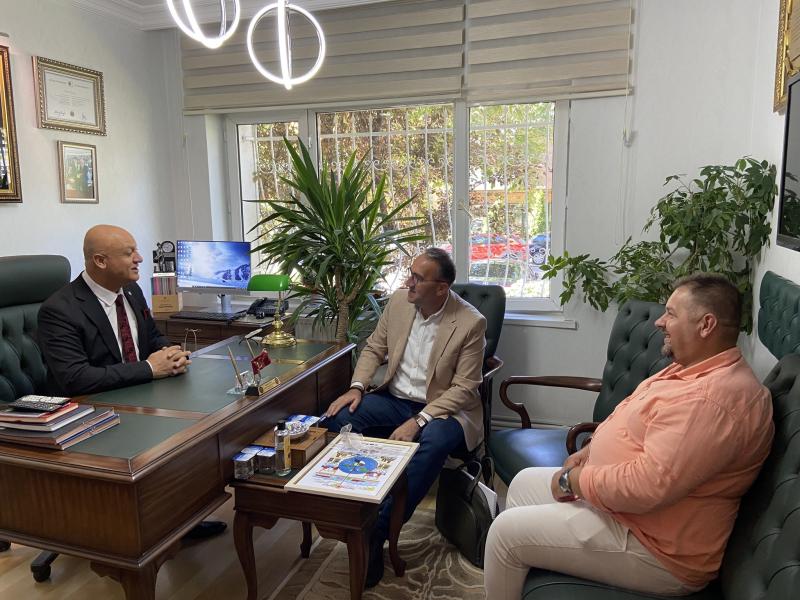 VISITE DU SECRÉTAIRE GÉNÉRAL DE L'ASSOCIATION DES MUNICIPALITÉS D'ANATOLIE CENTRALE