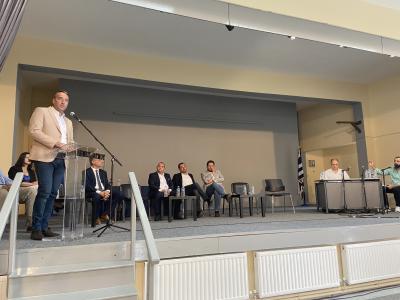 GRECE - FESTIVAL DE LA PAIX ET DE LA DEMOCRATIE DANS LES MUNICIPALITES IASMOS - PANEL DES GOUVERNEMENTS LOCAUX EN PRESENCE DU MAIRE D'AHMETBEY