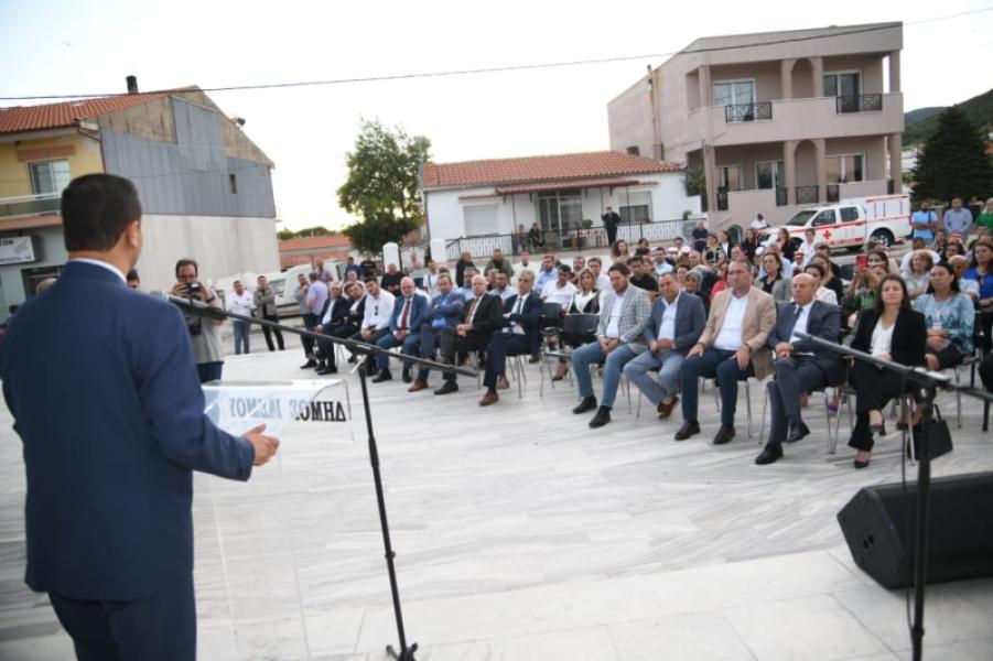 GRECE - FESTIVAL DE LA PAIX ET DE LA DEMOCRATIE DANS LES MUNICIPALITES IASMOS - PANEL DES GOUVERNEMENTS LOCAUX EN PRESENCE DU MAIRE D'AHMETBEY