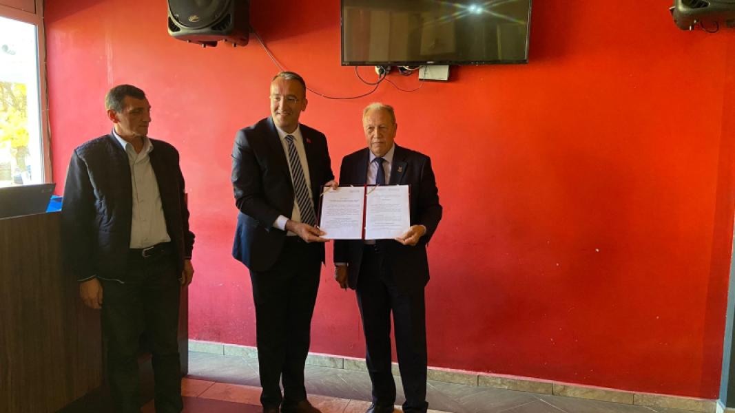 LA MUNICIPALITÉ DE BOLYOR POUR LA BUL DE ET SIGNATURE D'UN PROTOCOLE D'UN VILLE SŒUR