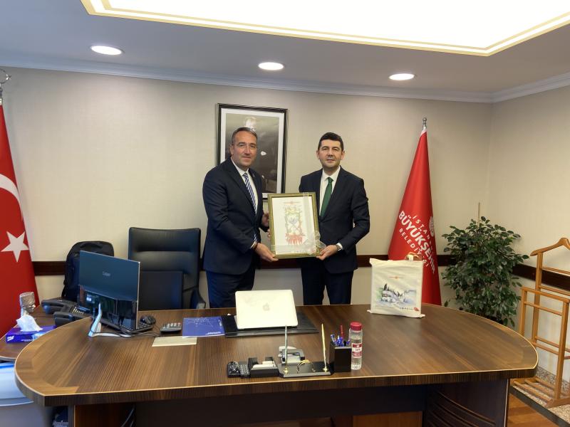 VISITE À SELCUK SARIYAR, ADJOINT AU MAIRE DE LA MÉTROPOLE D'ISTANBUL