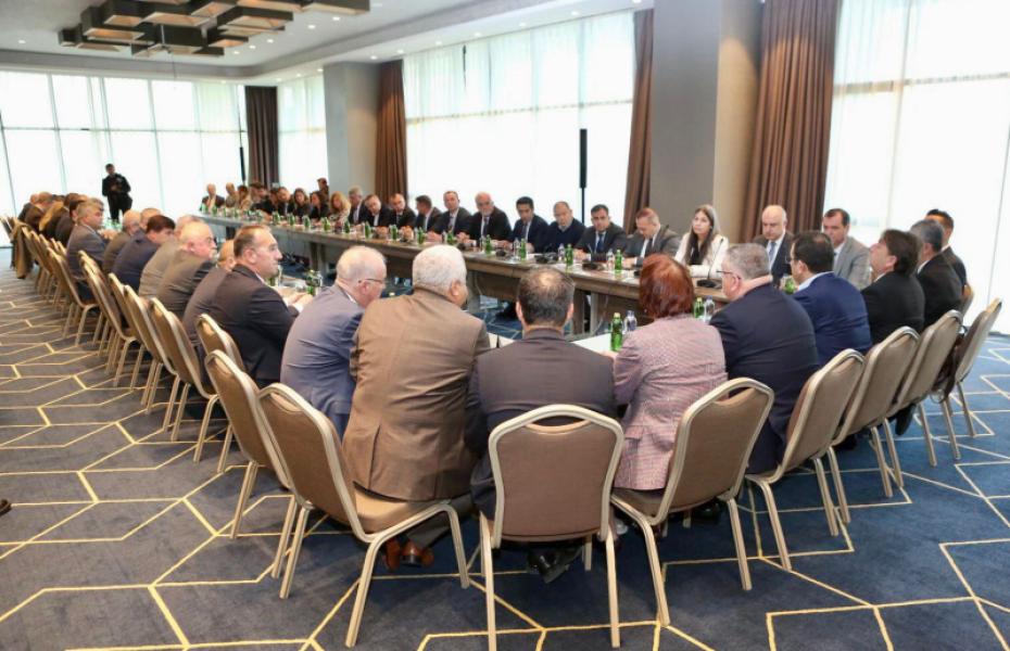 VISITE DU MAIRE DE LA MÉTROPOLE D'ISTANBUL ET RÉUNION DES GOUVERNEMENTS LOCAUX