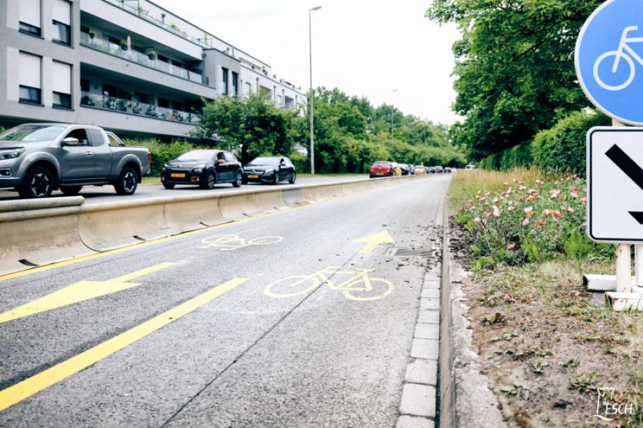 Mobilité douce: nouvelle piste cyclable pop-up