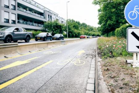 Mobilité douce: nouvelle piste cyclable pop-up