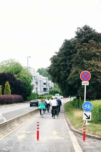 Mobilité douce: nouvelle piste cyclable pop-up