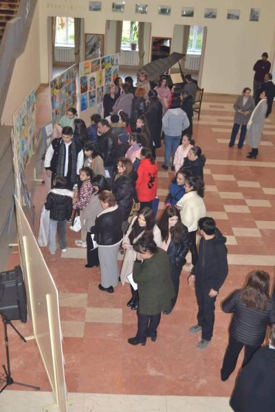 Concours de dessins à Stepanavan