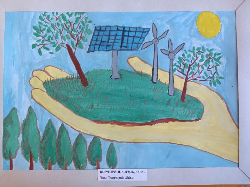 Municipalité de Sevan : Concours de dessin sur les questions environnementales