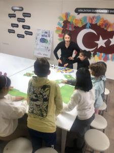 Robotics coding workshop for preschool children