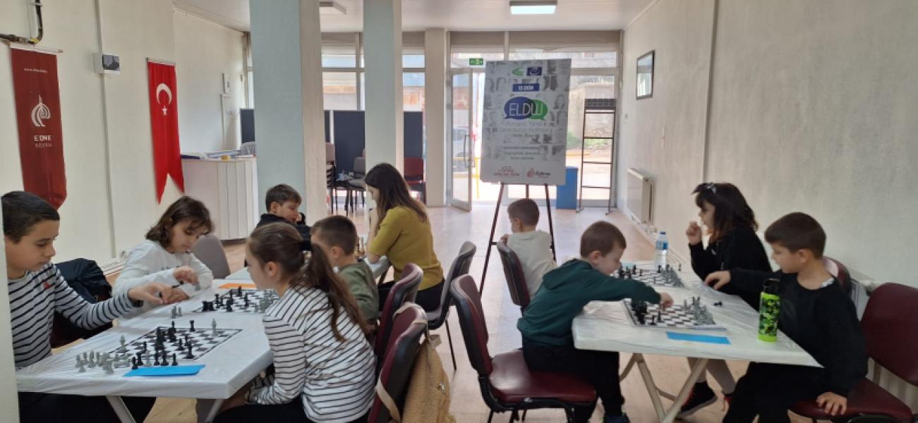 Chess Tournament With Primary School Children