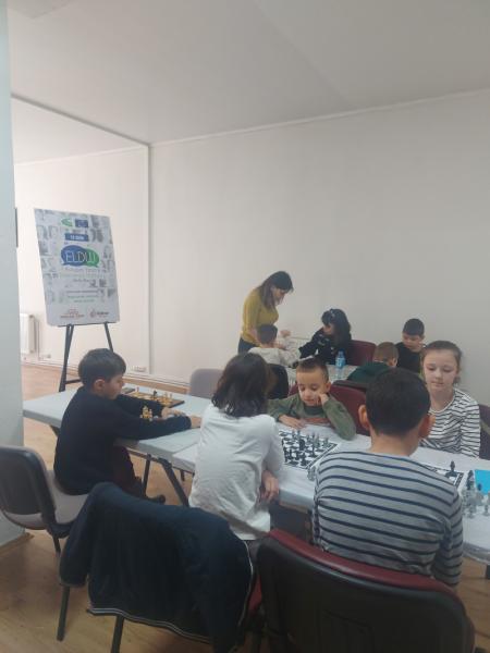 Chess Tournament With Primary School Children