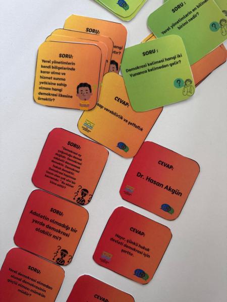 Democracy in Cards: The Matching Game