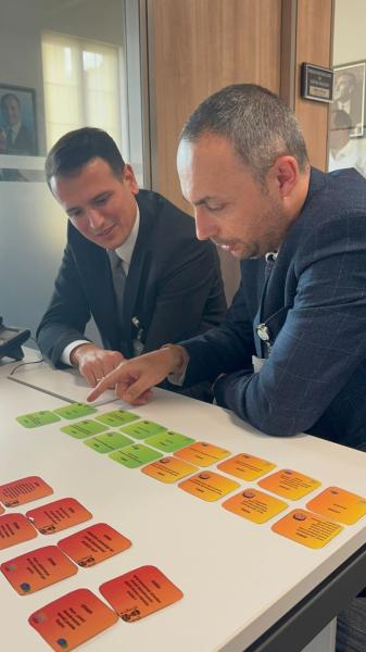 Democracy in Cards: The Matching Game