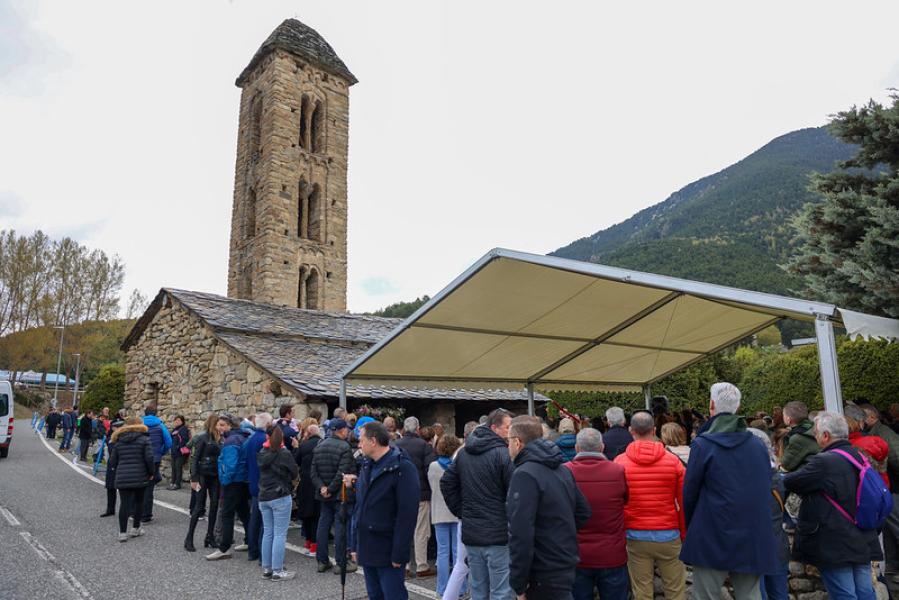La population d’Escaldes-Engordany décide que la fête de Sant Miquel d’Engolasters devienne jour férié