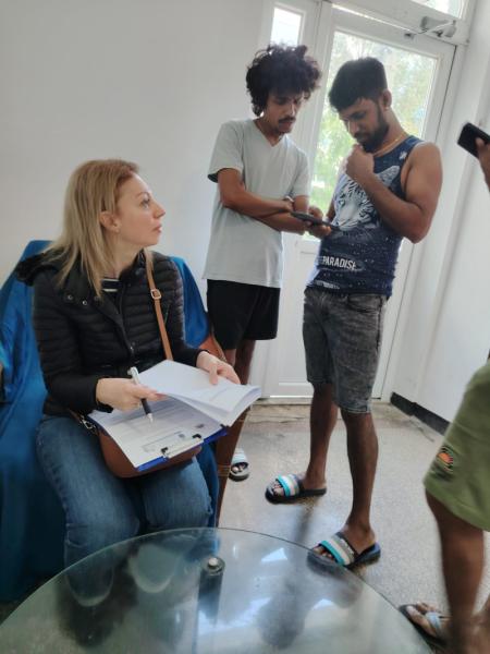 Rencontres avec les communautés marginalisées de Ramnicu Valcea (migrants et réfugiés)